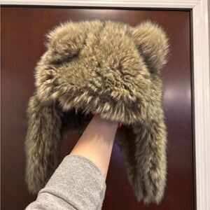 Faux Fur Trapper Hat